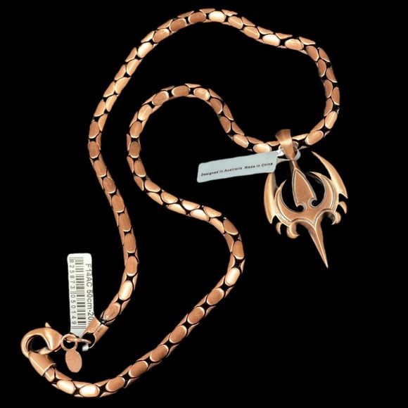 Bico Australia Tribal Jewelry Arrowhead Set - Pendant + 22  Bico Australia Jewelry - Tribal Jewelry for Men - New with Tags!